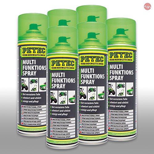 Petec_bundle 6X PETEC MULTIFUNKTIONS Spray Multi-Funktions-Spray Kontakt Löser 500 ML 71250