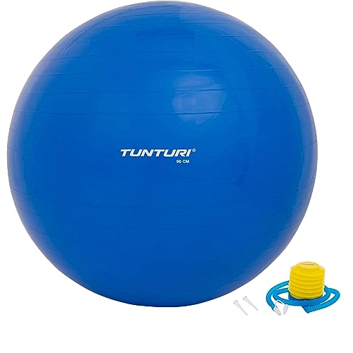 Tunturi Gymnastikball, Blau, 90 cm, 14TUSFU235