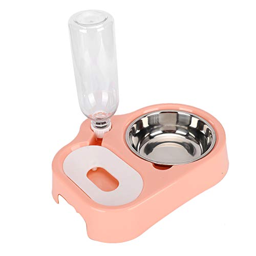 FOLOSAFENAR Katzenwasserspender, Waschbecken-Schindel-Design, für Hunde, Katzen und Kleintiere(pink)