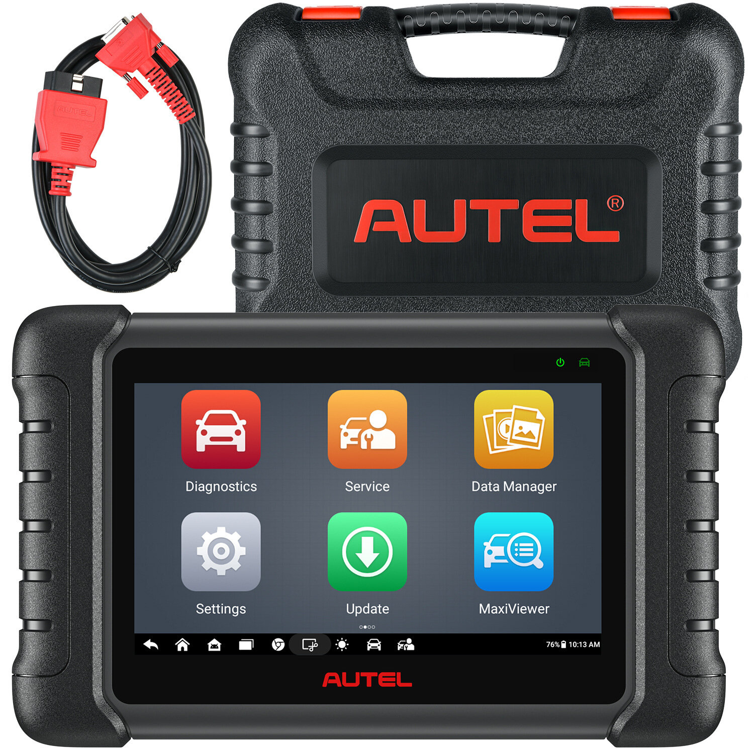 AUTEL MX808S Intelligentes Auto-Diagnosegerät, ECU-Code, klare Reifendruckprüfung, vollständige bidirektionale Steuerung
