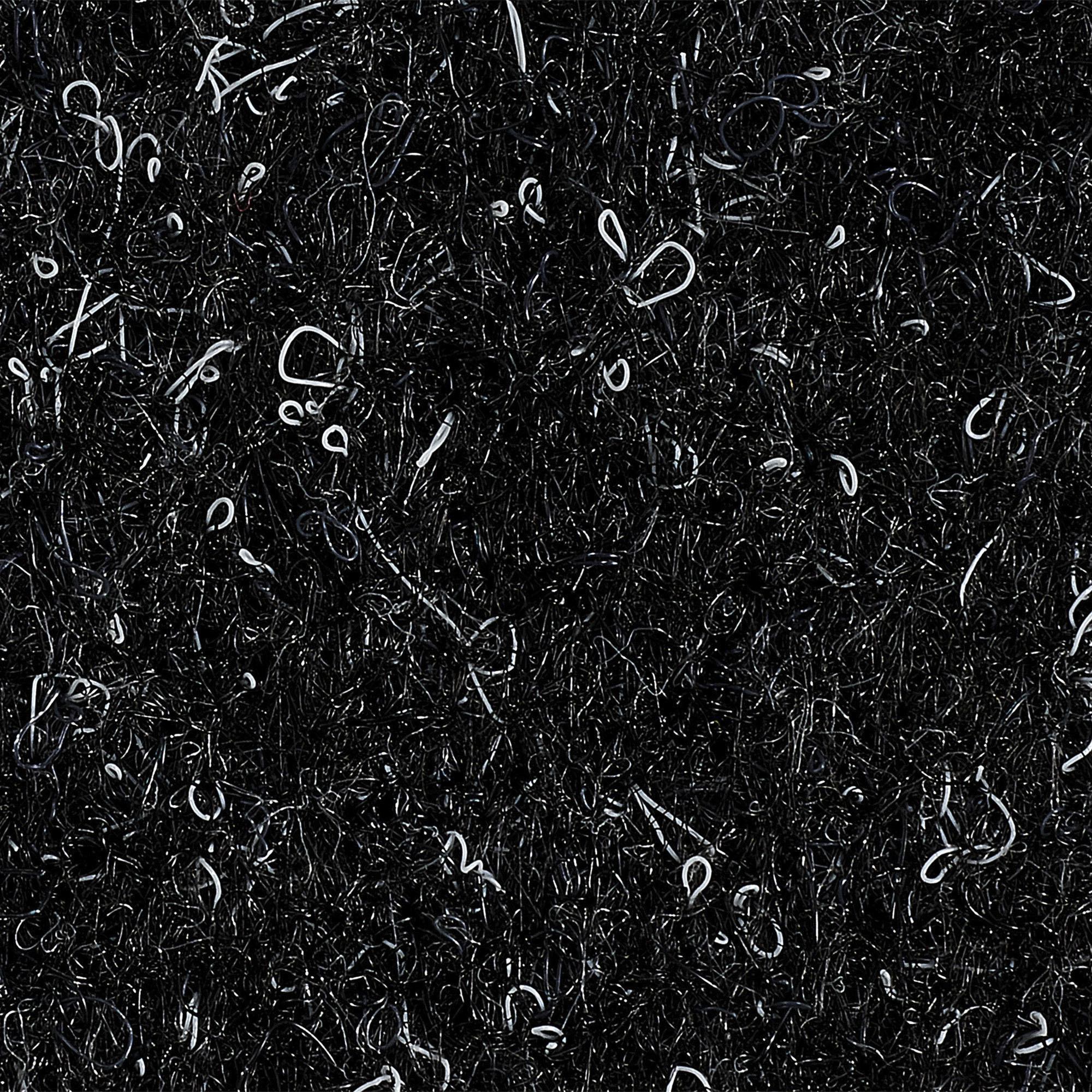 BODENMEISTER BM73501 Teppichboden Nadelfilz Nadelvlies Meterware Objekt anthrazit schwarz 200 cm und 400 cm breit, verschiedene Längen, Variante: 5 x 4 m