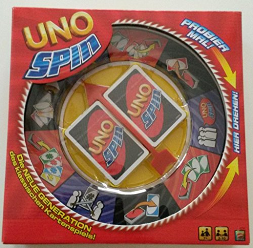 Mattel K2781-0 - UNO Spin, Kartenspiel