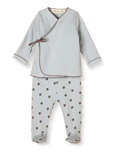 Babyclick Jubon + Gamasche Litte Star Blau - Kleidung und Accessoires für Babys