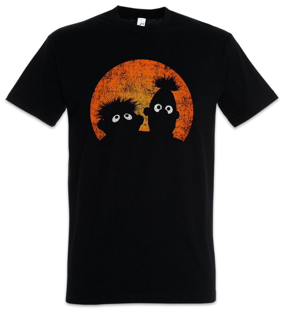 Urban Backwoods E & B Puppets Herren T-Shirt Schwarz Größe 4XL