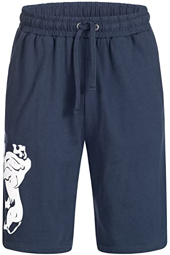 Lonsdale Men's BADNAGIE Pants, Navy/White, L