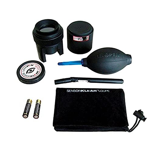 LensPen SensorKlear Loupe Kit, Sensor Cleaning, Black