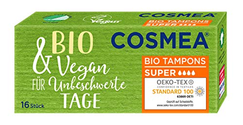 Cosmea Bio Tampons Super, 4 x 16 Stück ( 64 Tampons)