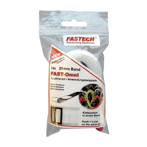 FASTECH 671-330-Bag 1 m FAST-OMNI H/L 25 mm Standard BLACK