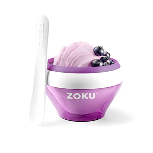 Zoku Ice Cream Maker Purple - Ice cream - sorbet - frozen yoghurt in 10 minutes