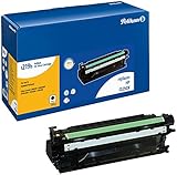 Pelikan Toner ersetzt HP CE250X (passend für Drucker HP CLJ CP 3520 / 3525 -DN / -N / -X; CM 3530 MFP / -FS; Canon 7750)