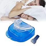 Mundschutz zum Schlafen - Anti Schnarchen Mundstück für Bruxismus Zähneknirschen