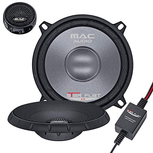 Mac Audio Star Flat 13.2 - ultraflacher 2-Wege Koaxial Einbaulautsprecher, Car HiFi LS:Koaxial-130mm