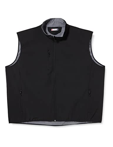 Clique Herren Softshell Vest Gilet Outdoor Weste, Schwarz (Black 99), XXXX-Large