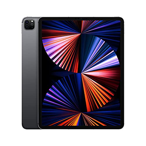 Apple 2021 iPad Pro (12.9-Zoll, Wi-Fi + Cellular, 512GB) - Space Grau (Generalüberholt)