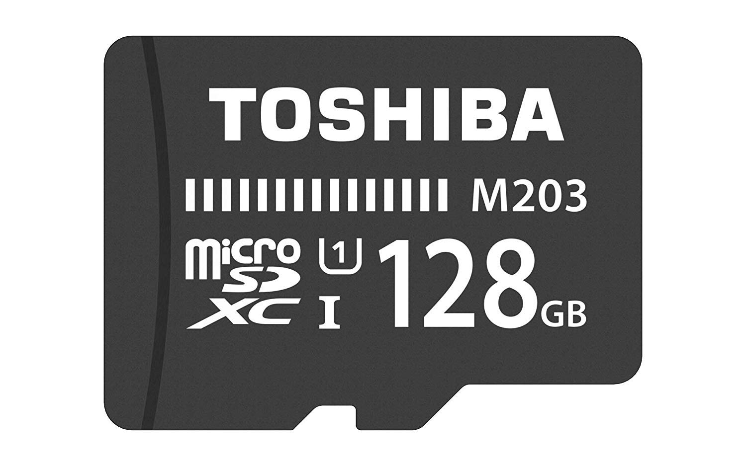 Toshiba THN-M203K1280EA miniSD-Karten, 128GB, Schwarz