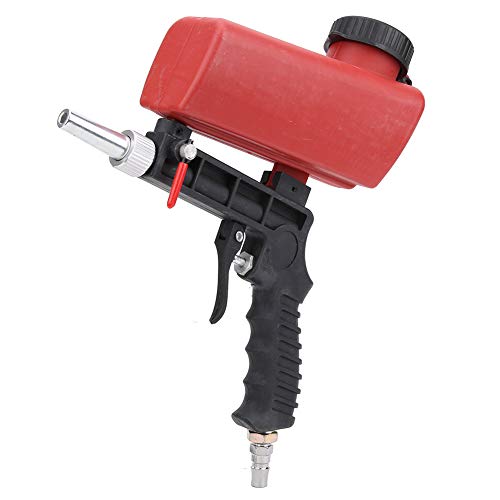 Sandstrahler, Pneumatische Sandstrahlpistole 90PSI Mini Handheld Sandstrahler Tragbares Sandstrahler zum Sandstrahlpolieren, Entfernen Von Metallrost