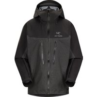 Arc'teryx - Alpha Jacket - Regenjacke Gr M schwarz/grau