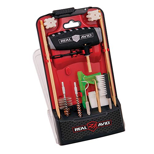 RealAvid Unisex-Adult Gun Boss Pro AR15 Cleaning Kit, Clear red, no Size