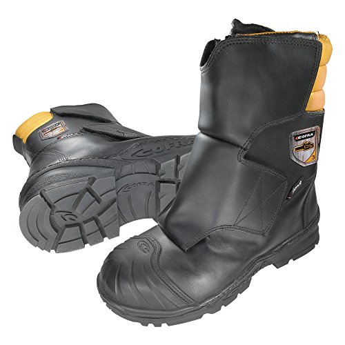 Cofra Forstarbeiter Schnittschutz-Stiefel Strong, Sägeschutz Klasse 3, Größe 44, schwarz, 21470-000