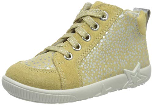 Superfit Baby Mädchen Starlight Sneaker, Gelb (Gelb 60), 24 EU
