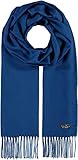FRAAS Cashmink Schal 35 x 200 cm - Weicher als Kaschmir - Made in Germany - Schal einfarbig für Damen und Herren - Perfekt für Herbst und Winter Royal Blue