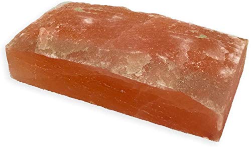 SudoreWell® Salzziegel 20x10x5 cm - eine Seite rau - aus der Salt Range Pakistan (30 Stück)