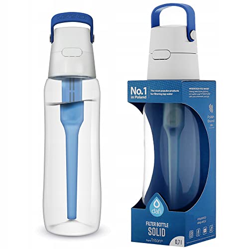 EMBRO DAFI Gefilterte Wasserflasche SOLID 0.7L - Blau