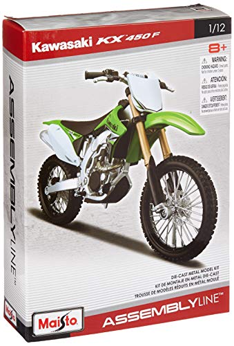 Maisto Model Kit - Kawasaki KX 450F Motobike - Maßstab 1:12 - RT39175