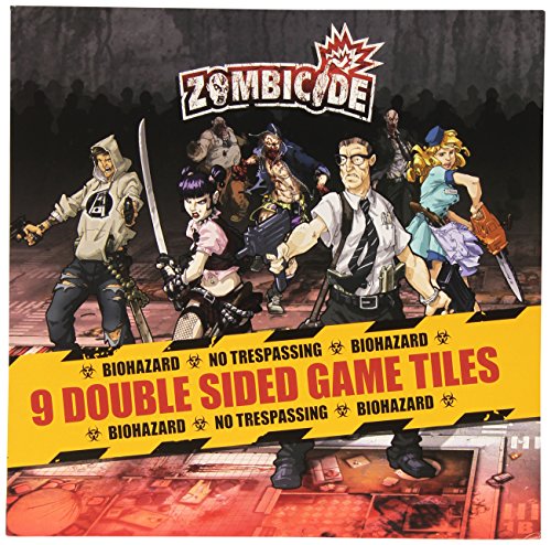 Guillotine Games Zombicide Expansion: 9 Double Sided Game Tiles