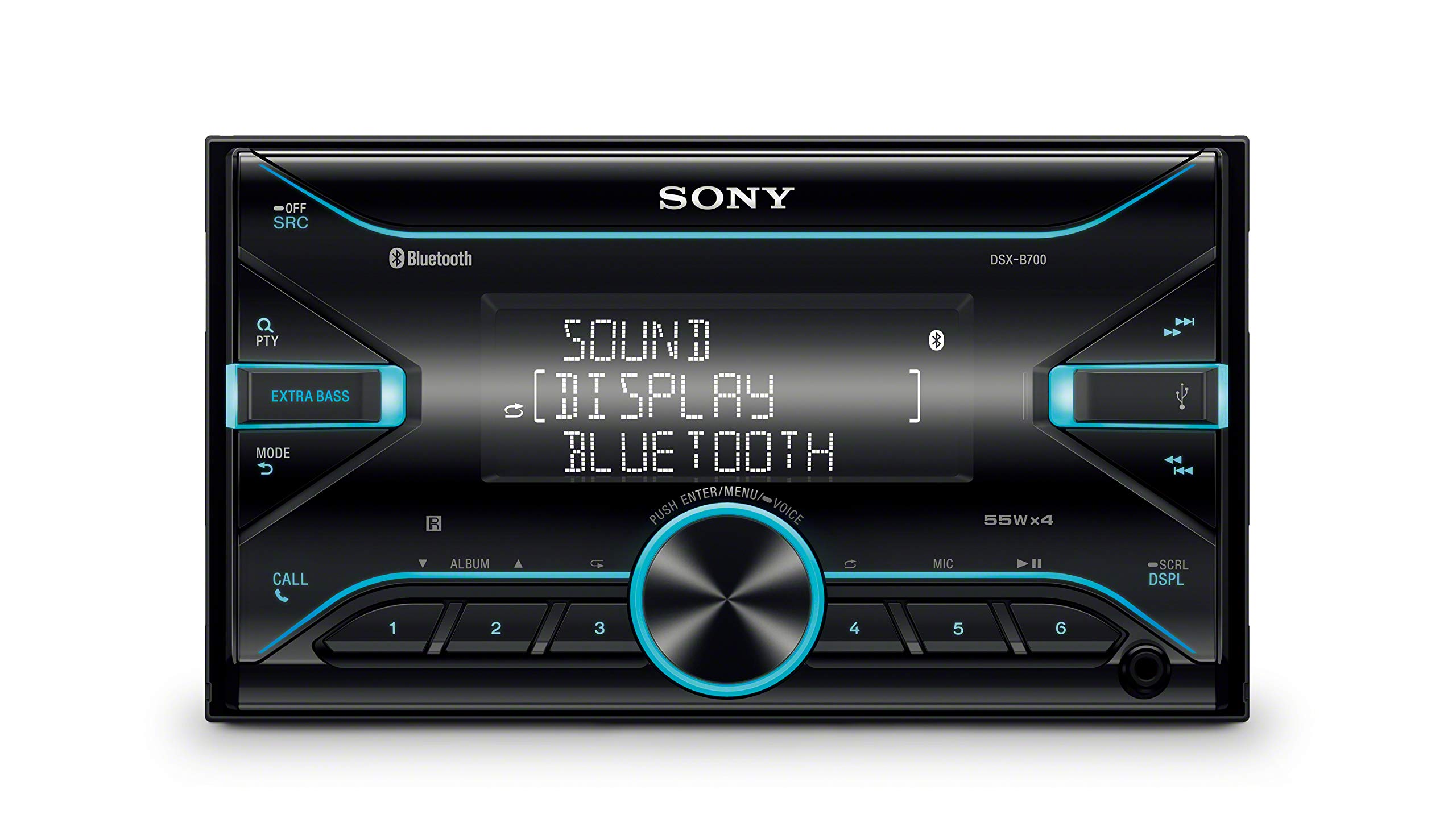 Sony DSX-B700 2 DIN Audio Bluetooth Media Receiver