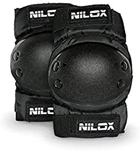 Nilox Kinder KIT Protection Hoverboard Protektoren Set Knie Und Ellbogenschützer, schwarz, One Size