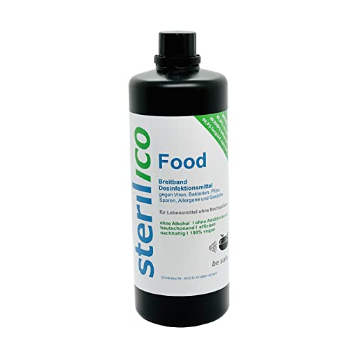 sterilico – Food - Desinfektionsmittel für Lebensmittel, Obst und Gemüse (1000ml)