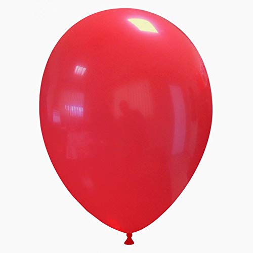 Event Kauf 25-1000 STK. Luftballons Metallic / Standard, Ø ca. 27 cm, Helium (500 Stück, Standard Nr.15: Rot)