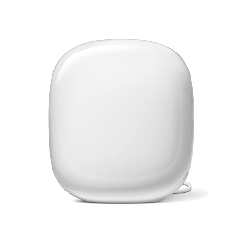 Nest WiFi Pro – Wi-Fi 6E – Zuverlässiges Heim-WLAN-System mit effektiver Abdeckung für Dein Zuhause – Mesh-WiFi-Router – Schnee
