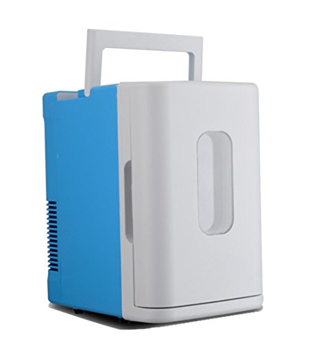 HL 10L Car Home Portable Mini Kühlschrank, Blue White,blue white