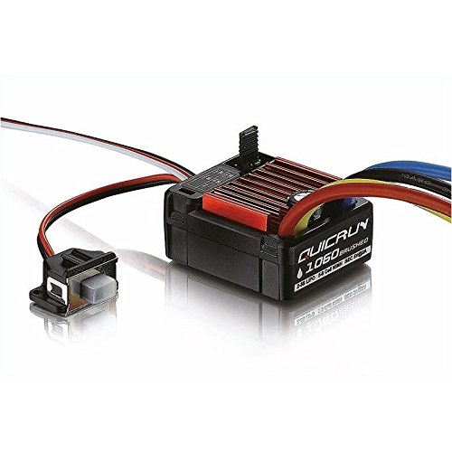 HobbyWing QuicRun 1/10 Waterproof Brushed 60A Electronic Speed Controller ESC 1060