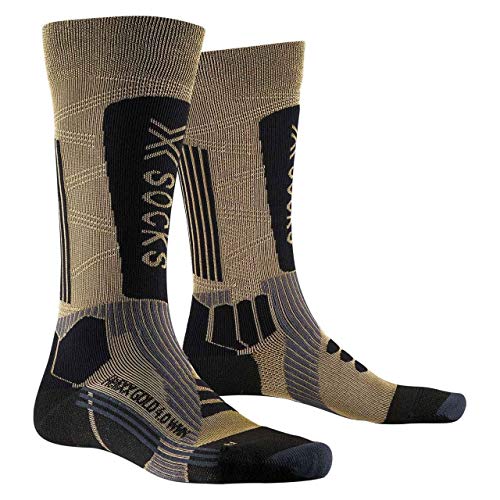 X-Socks Damen HeliXX 4.0 Socks, Gold/Black, 39/40