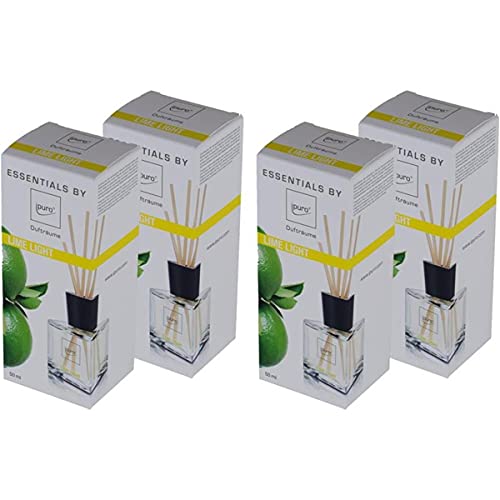 Essentials by ipuro Lime Light 50ml Raumduft (4er Pack)