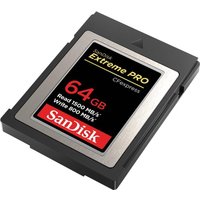 SanDisk Extreme Pro - Flash-Speicherkarte - 64GB - CFexpress (SDCFE-064G-GN4NN)