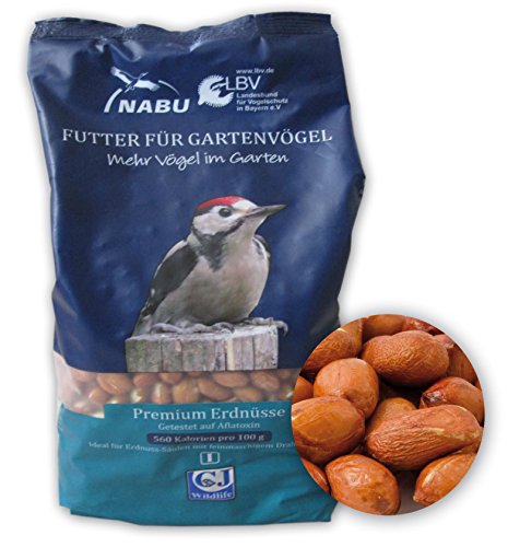 CJ Wildlife 200020615 Wildvogel-Futter Premium Erdnüsse 2 kg