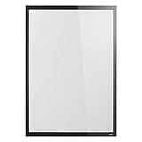 Durable Info-Rahmen Duraframe Poster Sun (70 x 100 cm, Plakatrahmen für Schaufenster) 1 Stück, schwarz, 500701