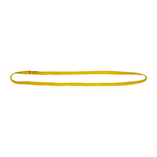 Absturzsicherung Bandschlinge 30 KN, nach EN 354 und EN 795, 25 mm breit,Länge 1,5 m, gelb