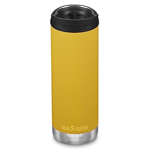 Klean Kanteen TK Wide Vacuum Insulated 473ml with café Cap Flask One Size Marigold