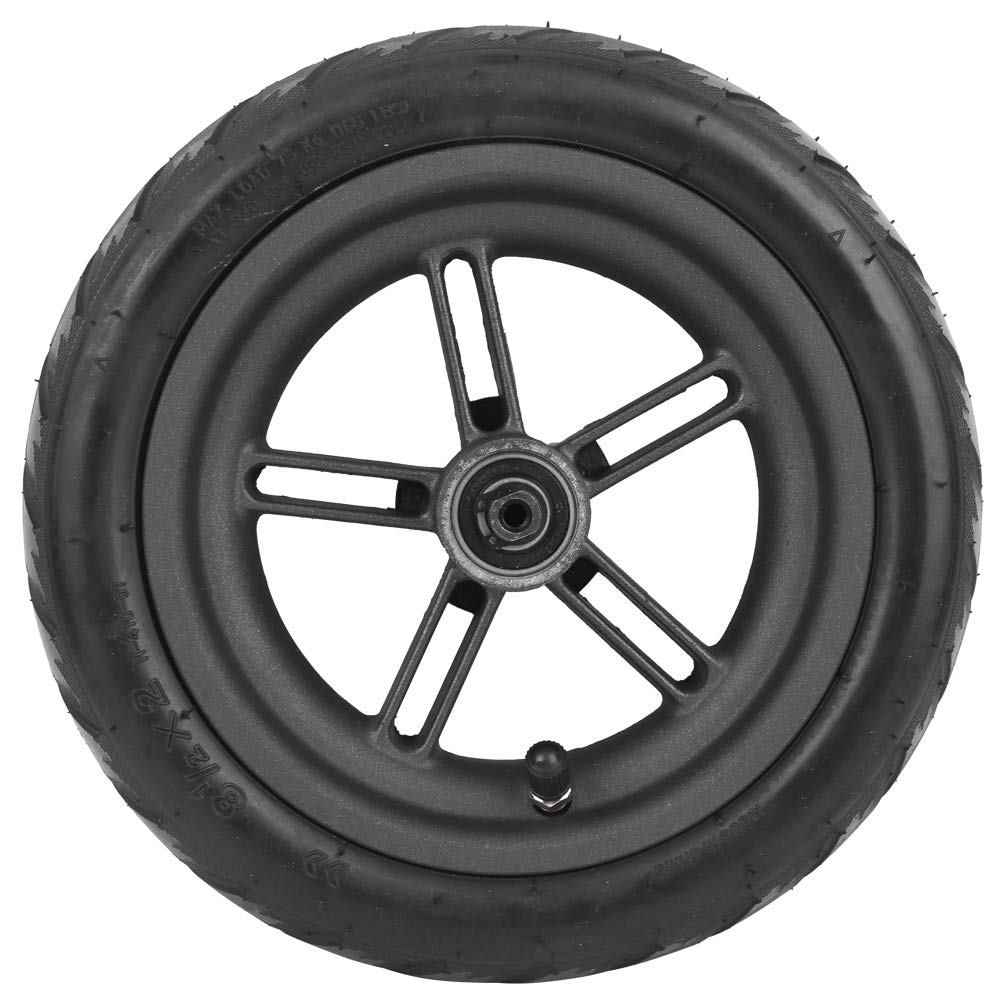 BOROCO E Scooter Reifen,Aufblasbares E Roller Reifen Hinterrad Passend Schwarzer Verschleißfester für Xiaomi PRO Scooter (20.5x20.5cm)