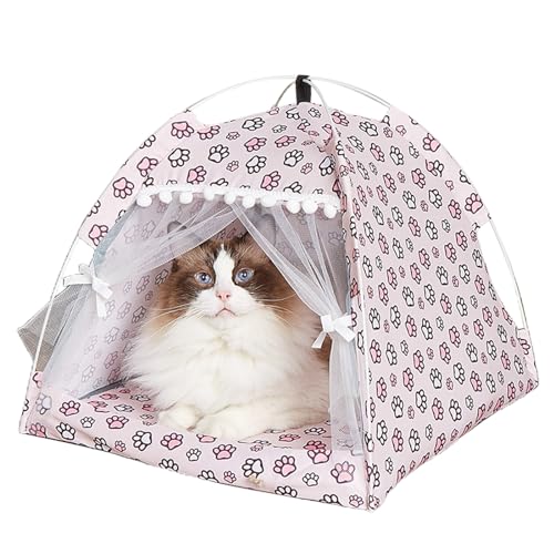 Camping Katzenzelt Mückensicher Für Hundehütten Indoor Katzennest Katzenbett Für Katzenwelpen Höhle Hundehaus