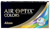 Air Optix Colors Sterling Gray Monatslinsen weich, 2 Stück, BC 8.6 mm, DIA 14.2 mm, -0.5 Dioptrien