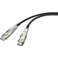 SpeaKa Professional HDMI Adapterkabel 100.00 m SP-9538588 PVC-Mantel Schwarz [1x HDMI-Stecker, HDMI-Stecker D Micro - 1x HDMI-Stecker, HDMI-Stecker D Micro] (SP-9538588)