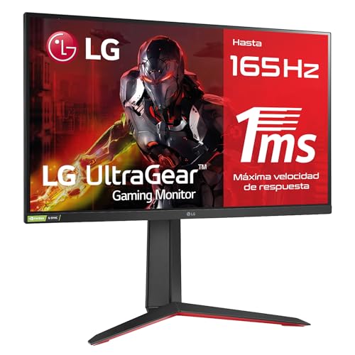 LG 27GP850-B 68,5 cm (27 Zoll) UltraGear Gaming Monitor (QHD, IPS-Panel mit 1ms (GtG), 180 Hz), schwarz