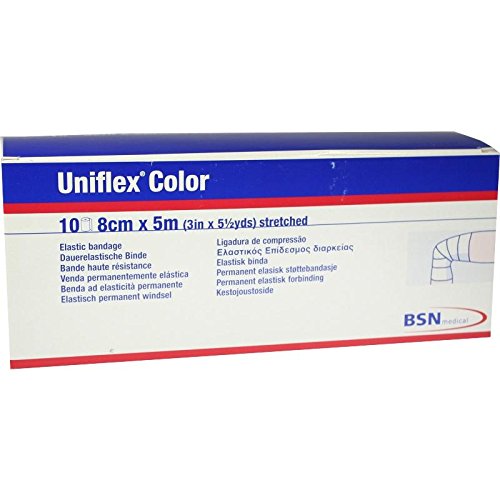 UNIFLEX Universal Binden 8 cmx5 m blau 10 St Binden