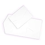 Papermane Pocketfold Karte B6/C6 - Einladung Hochzeit - Blanko, Weiss matt (100)